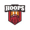 Hoops Basketball logo template 04