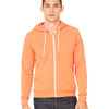 Unisex Sponge Fleece Full-Zip Hoodie Sweatshirt