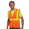 Unisex USA Made M22610/LZ, Class 2, Level 2 ANSI High Vis Mesh Safety Vest