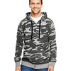 Men's  French Terry Full-Zip Hooded Sweatshirt