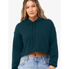 Women's Cropped Fleece Hoodie