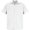 Men's Tall Specialized Short Sleeve Pocketless Work Shirt