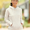 Women’s French Terry Sport Lace Scuba Hooded Sweatshirt
