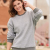 Unisex Flip Side Fleece Crewneck Sweatshirt