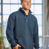 Men's Ripple Fleece Snap Sweatshirt