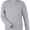 Unisex Pigment-Dyed Fleece Quarter-Zip Pullover