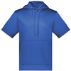Unisex Fleece Short Sleeve Hooded Pullover